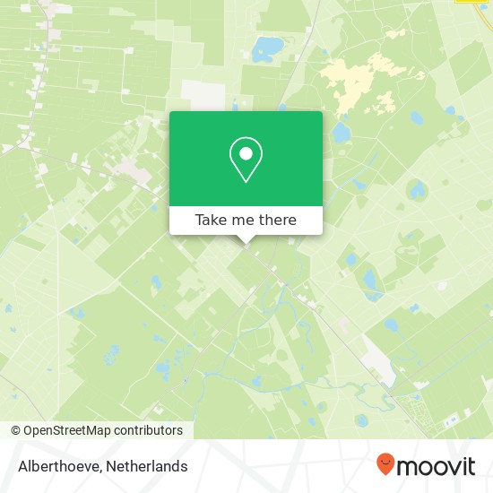 Alberthoeve map