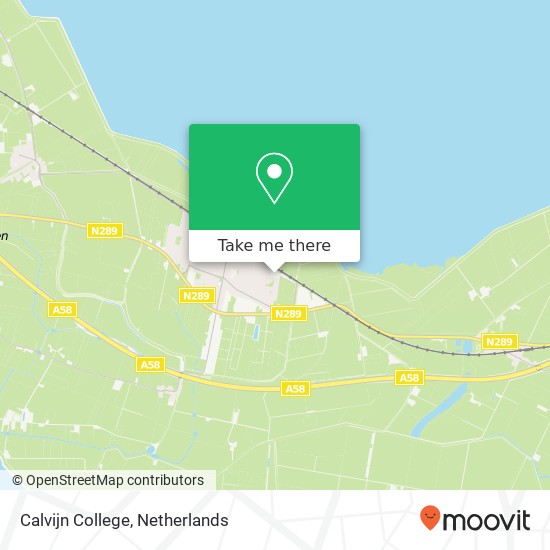 Calvijn College map