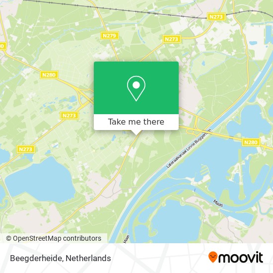 Beegderheide map