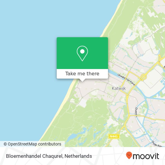 Bloemenhandel Chaqurel map