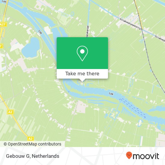 Gebouw G map