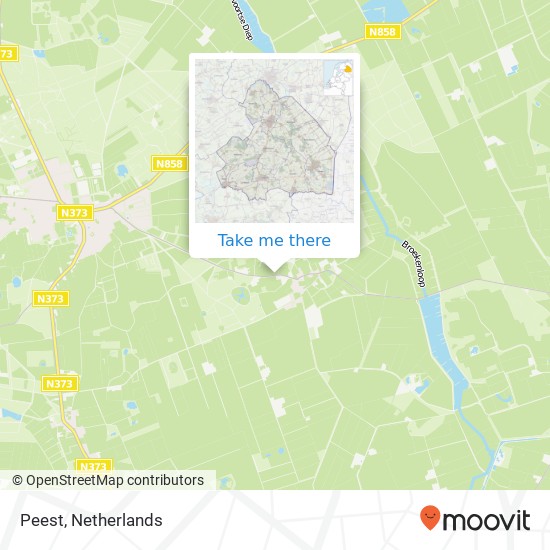 Peest map