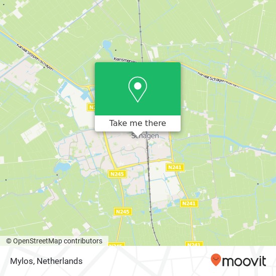 Mylos map