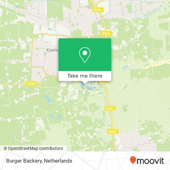 Burger Backery map