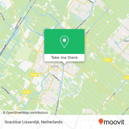 Snackbar Lisserdijk map