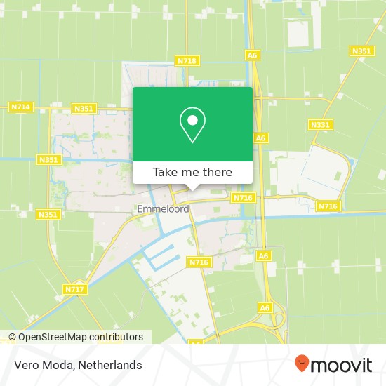 Vero Moda map