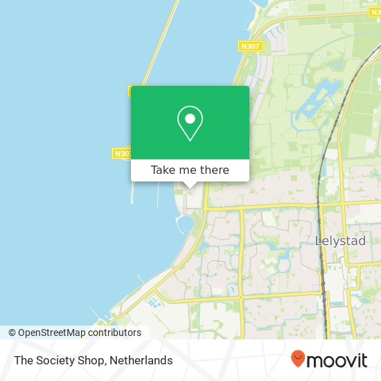 The Society Shop map