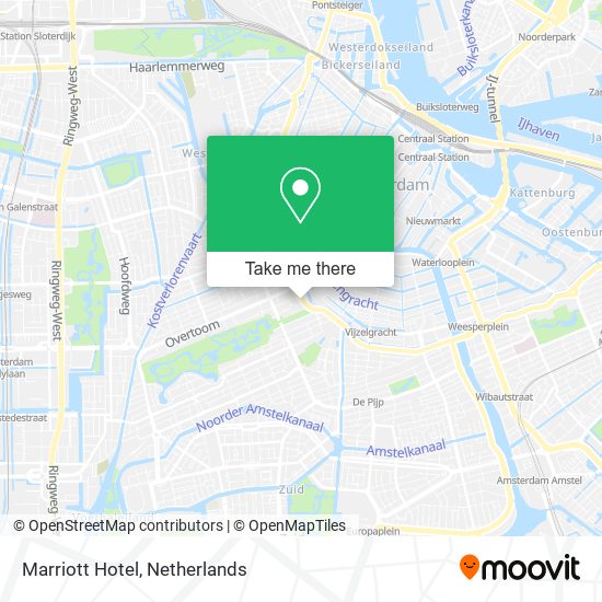 Marriott Hotel map