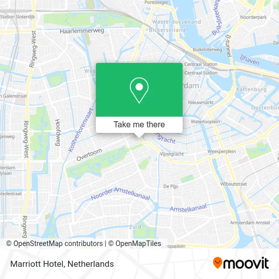 Marriott Hotel map
