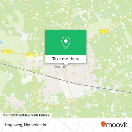 Hogeweg map