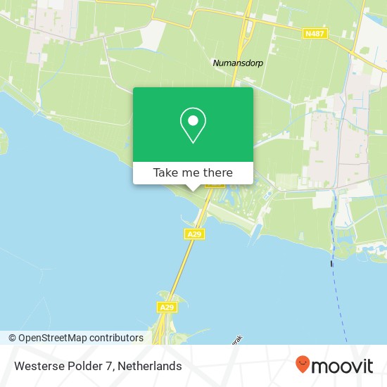 Westerse Polder 7 map