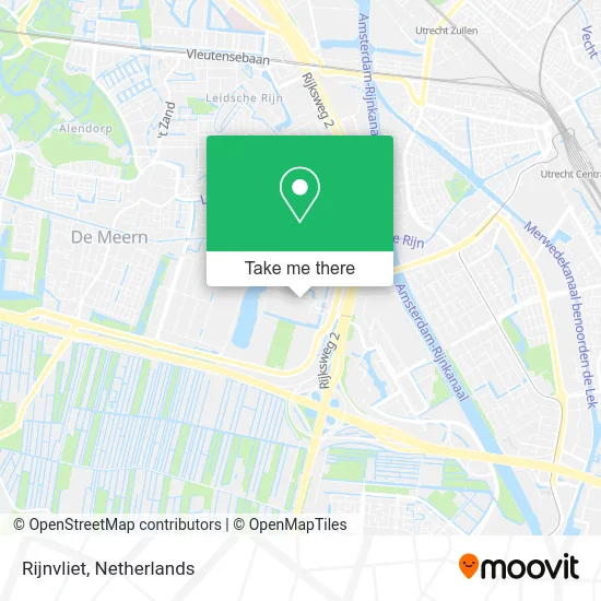 Rijnvliet map