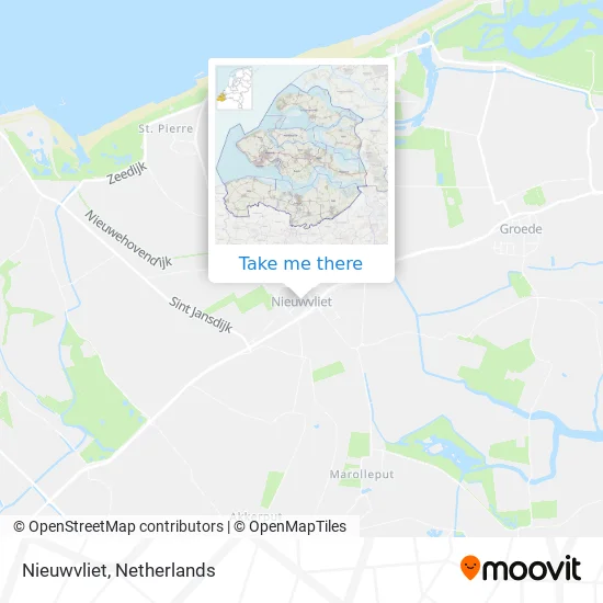 Nieuwvliet map