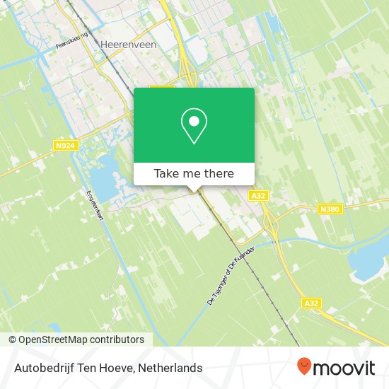 Autobedrijf Ten Hoeve map