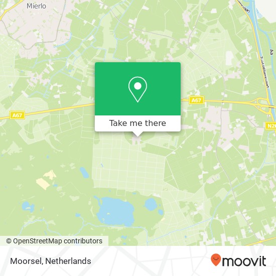 Moorsel map