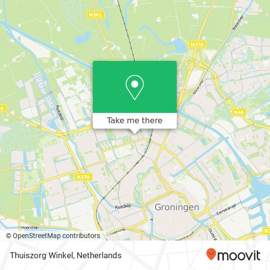 Thuiszorg Winkel map