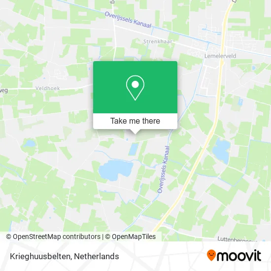 Krieghuusbelten map