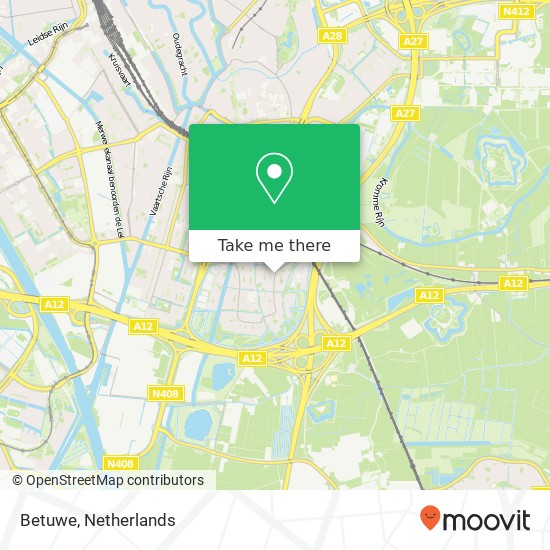 Betuwe map