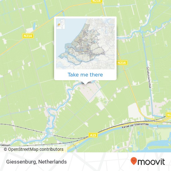 Giessenburg map