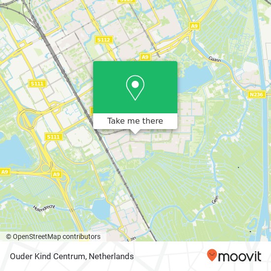 Ouder Kind Centrum map