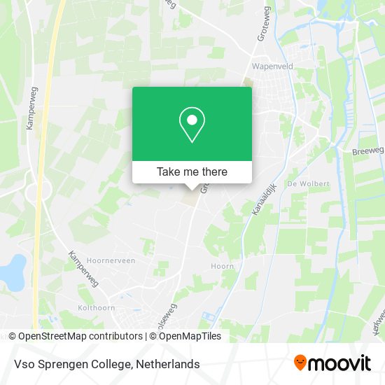 Vso Sprengen College map