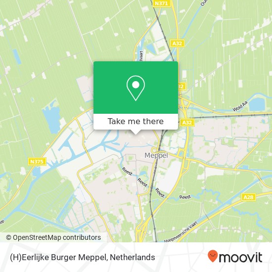 (H)Eerlijke Burger Meppel Karte