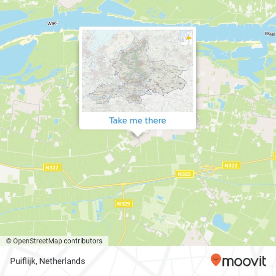 Puiflijk map