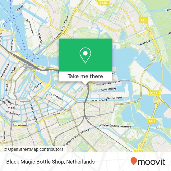 Black Magic Bottle Shop map