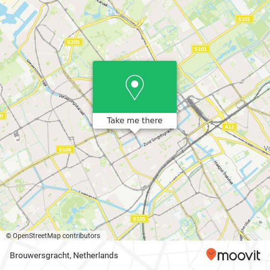 Brouwersgracht map