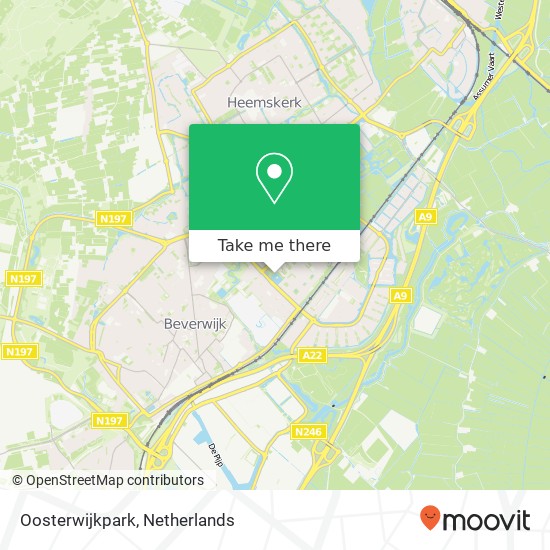 Oosterwijkpark Karte