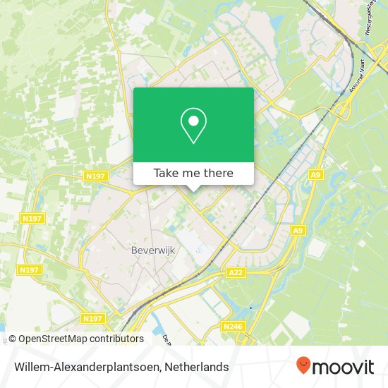 Willem-Alexanderplantsoen map