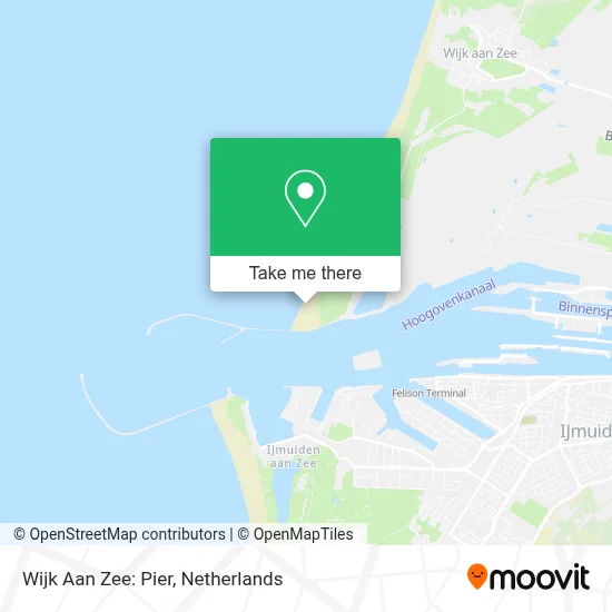 Wijk Aan Zee: Pier map