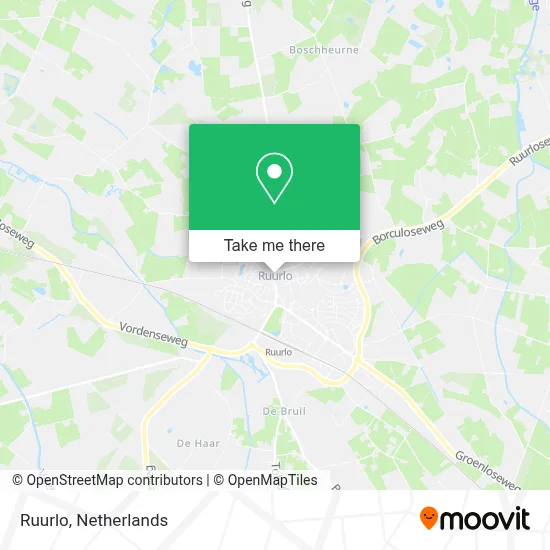 Ruurlo map