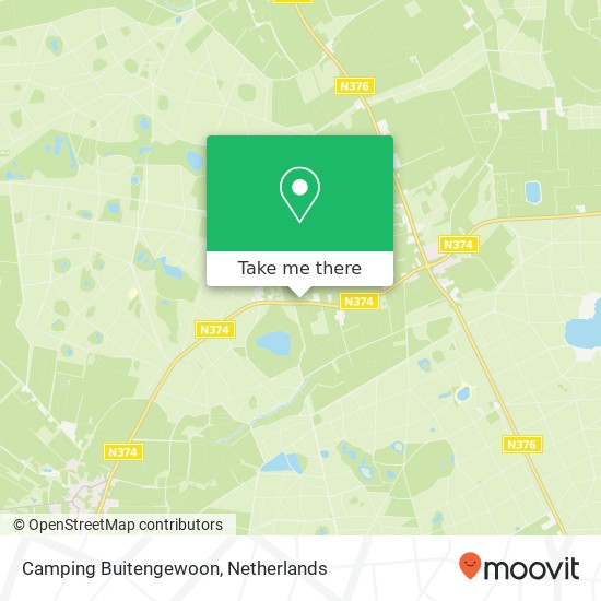 Camping Buitengewoon Karte