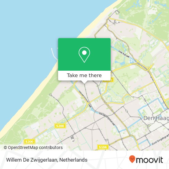 Willem De Zwijgerlaan map