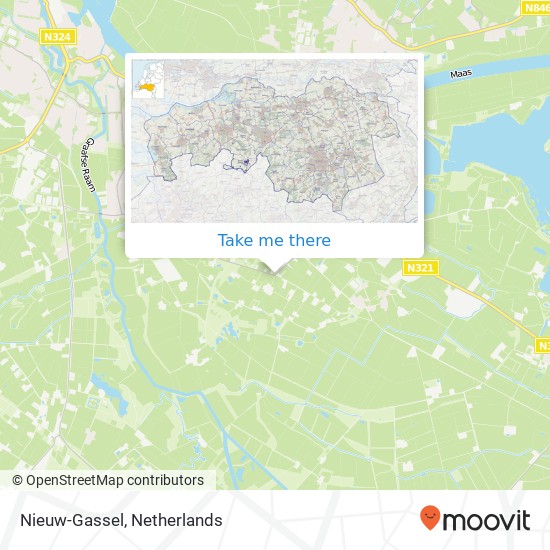 Nieuw-Gassel map