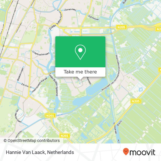 Hannie Van Laack map