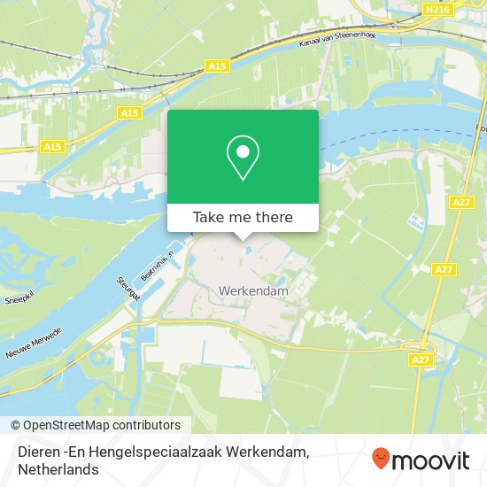 Dieren -En Hengelspeciaalzaak Werkendam map