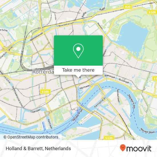 Holland & Barrett map