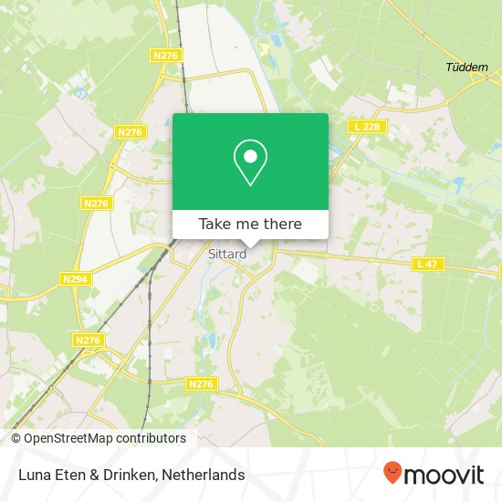 Luna Eten & Drinken map