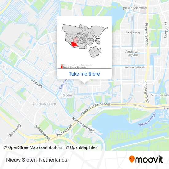 Nieuw Sloten map