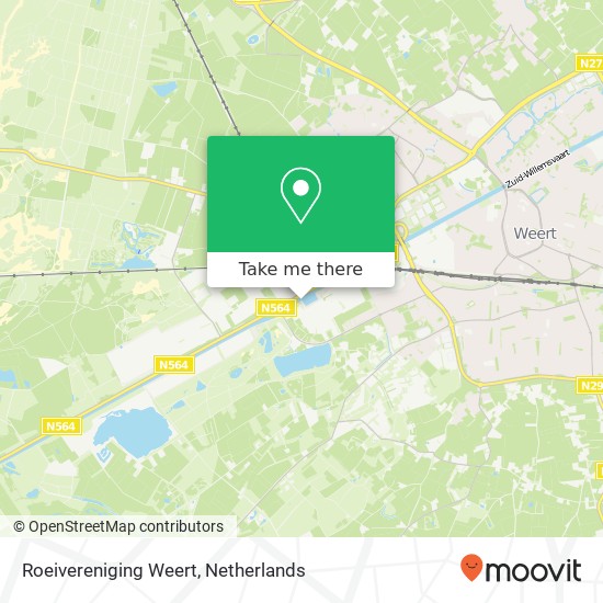 Roeivereniging Weert map