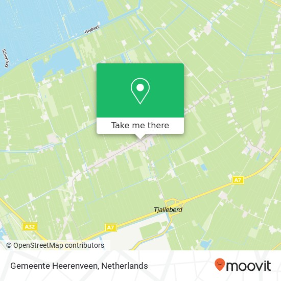 Gemeente Heerenveen map