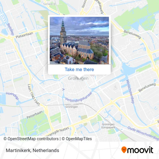 Martinikerk map