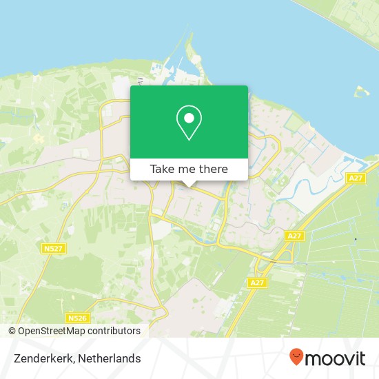 Zenderkerk Karte