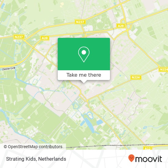 Strating Kids map