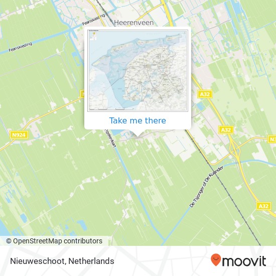 Nieuweschoot map