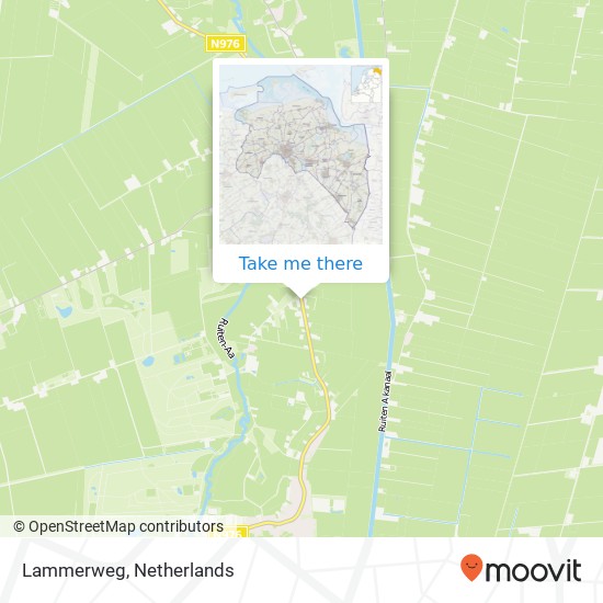 Lammerweg Karte