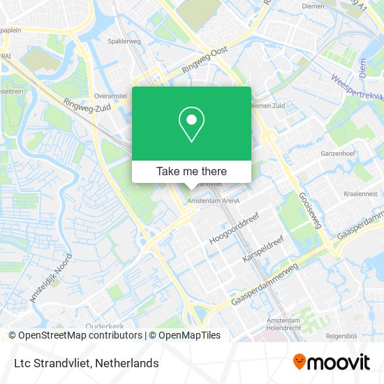 Ltc Strandvliet map