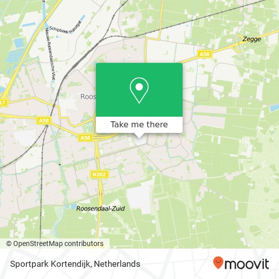 Sportpark Kortendijk map